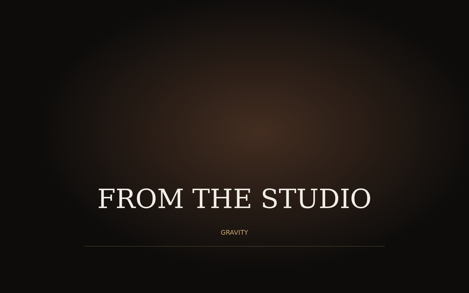 From The Studio — ZAEVINE